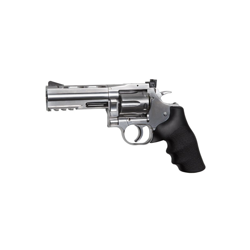 revolver gnb dan wesson dw715 4 silver 45 co2- plombs